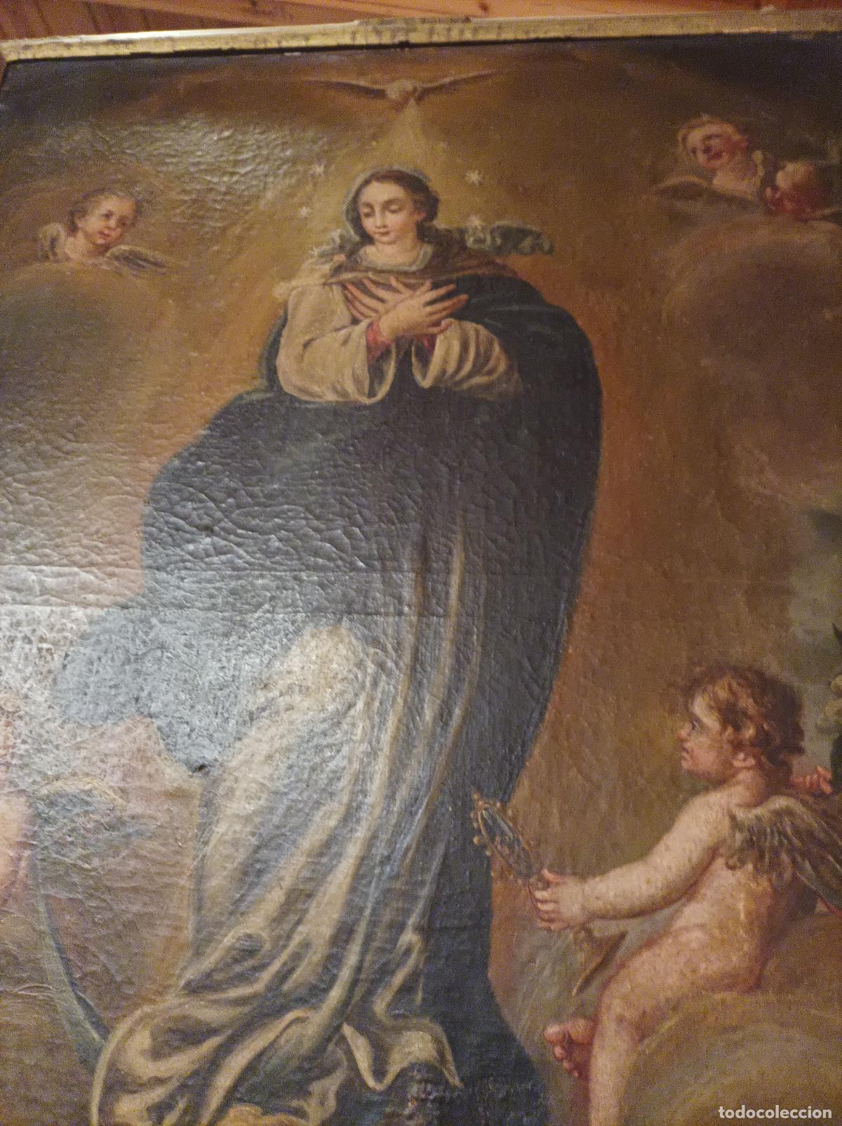 Arte: Oleo sobre lienzo S XVIII . - Foto 13
