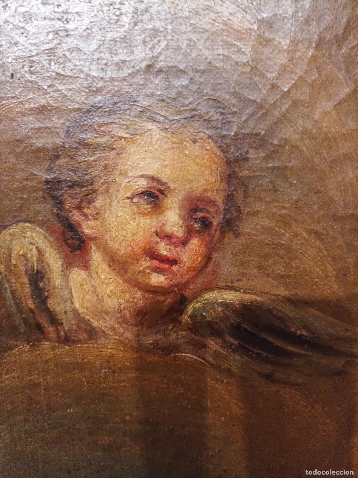 Arte: Oleo sobre lienzo S XVIII . - Foto 17