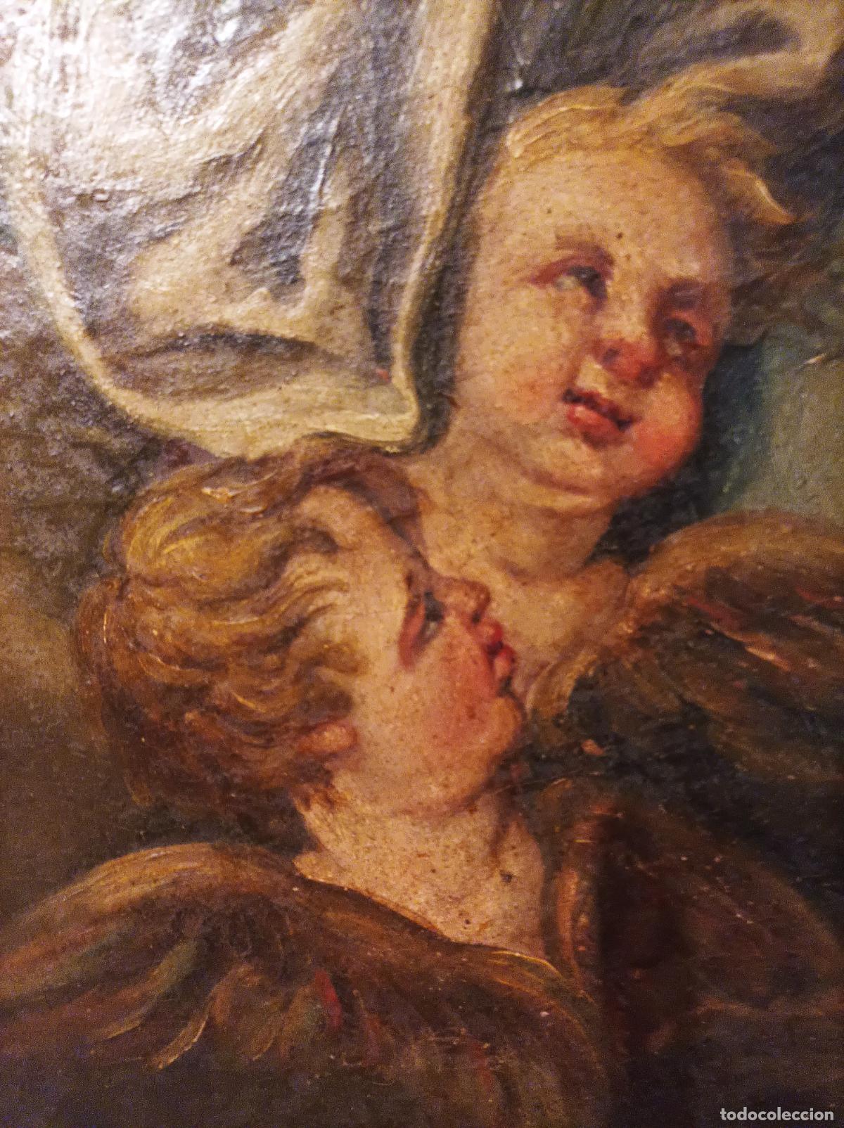 Arte: Oleo sobre lienzo S XVIII . - Foto 23