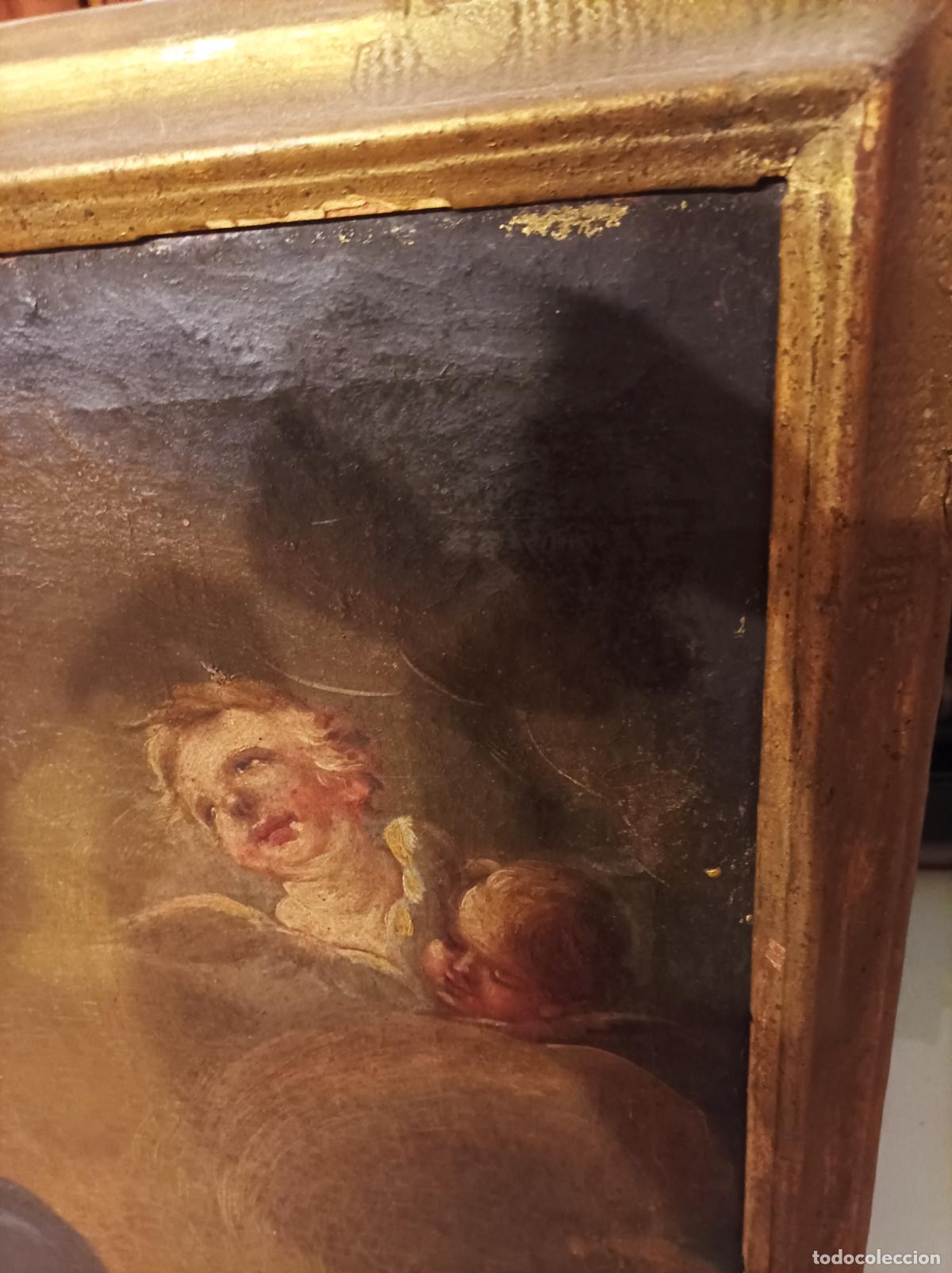 Arte: Oleo sobre lienzo S XVIII . - Foto 29