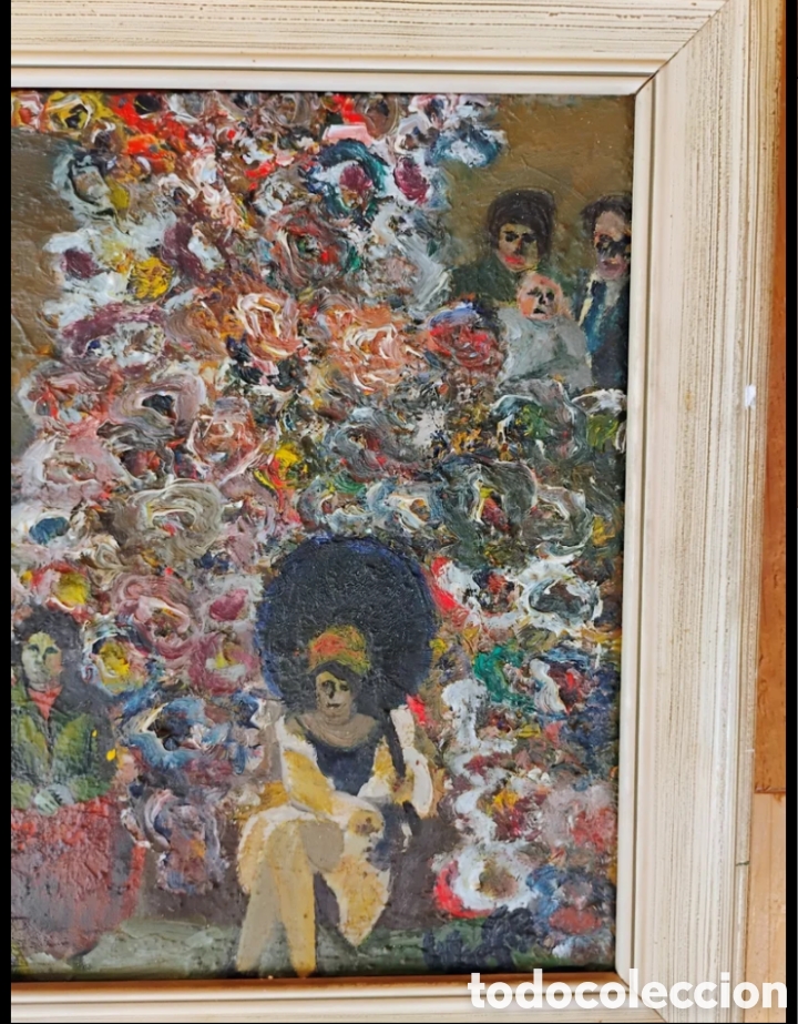 Arte: &Oacute;leo sobre lienzo NAIF - Foto 3