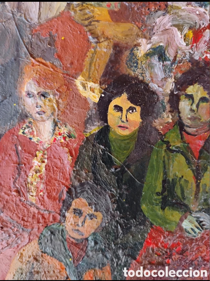 Arte: &Oacute;leo sobre lienzo NAIF - Foto 7