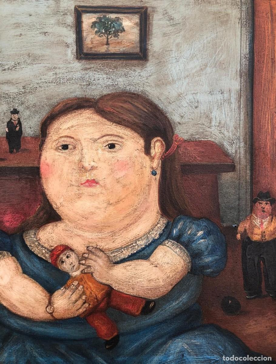 Arte: Fernando Botero oleo sobre tela - Foto 4