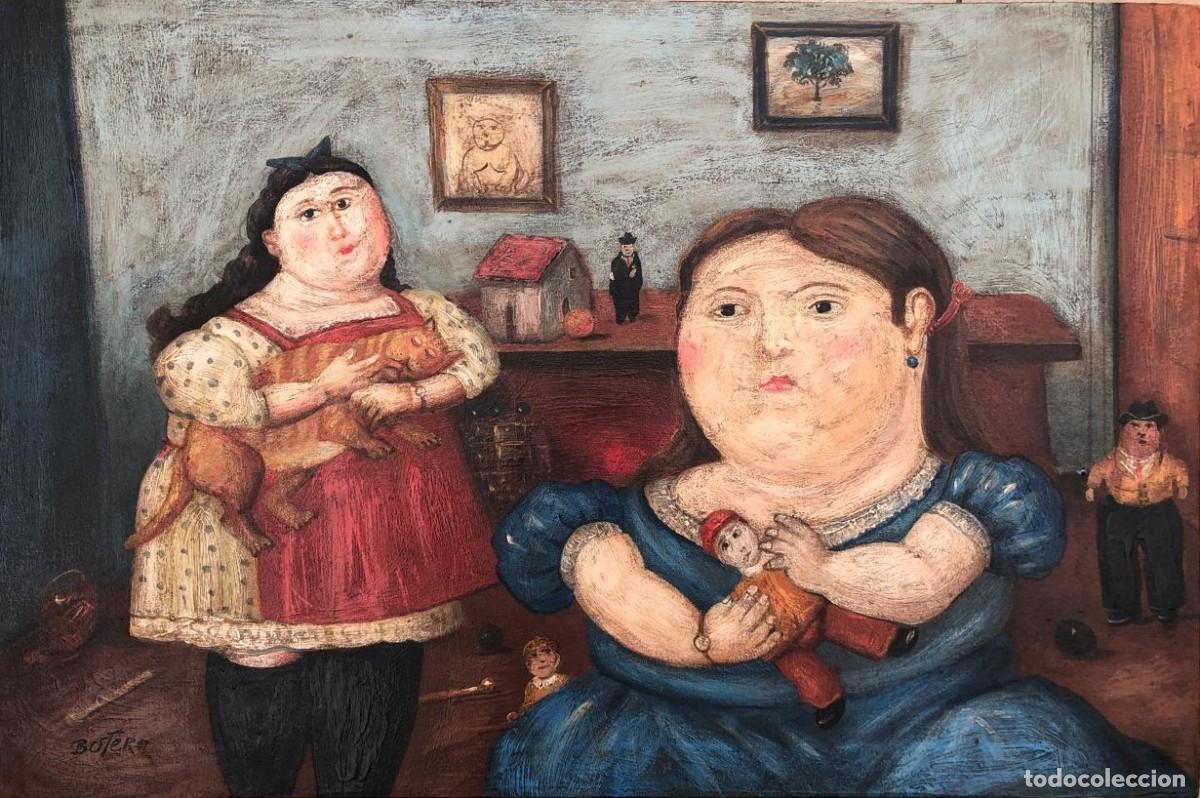Arte: Fernando Botero oleo sobre tela - Foto 1