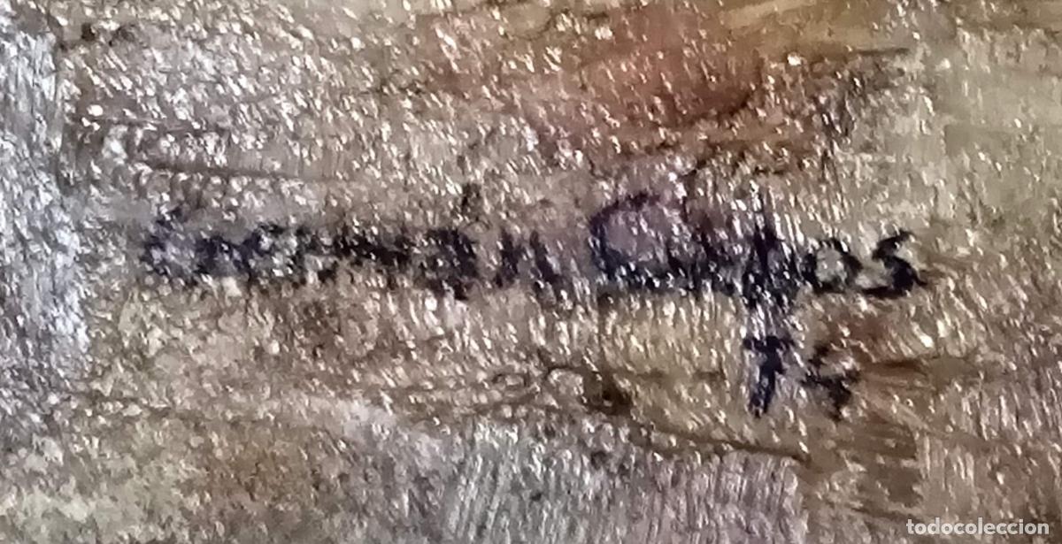 Arte: GERM&Aacute;N COBOS: SIN T&Iacute;TULO (&Oacute;LEO SOBRE LIENZO). A&Ntilde;O 74 - Foto 3