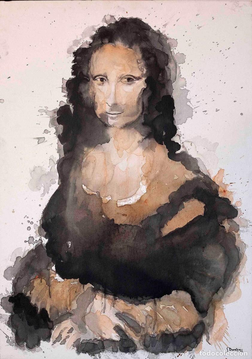 Arte: Santi Dom&iacute;nguez - La Mona Lisa - Foto 1