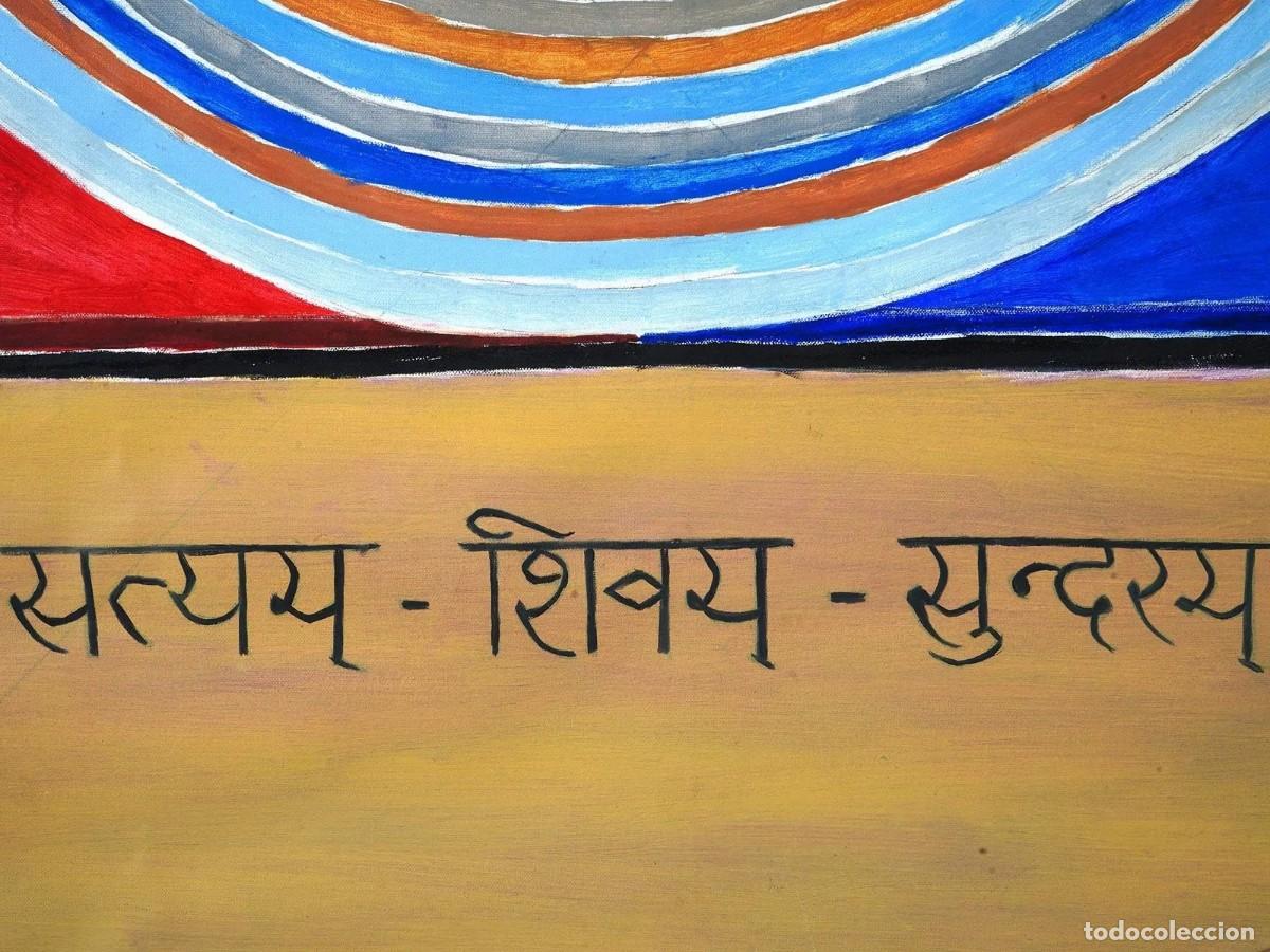 Arte: Sayed Haider Raza Acrilico sobre tela - Foto 2