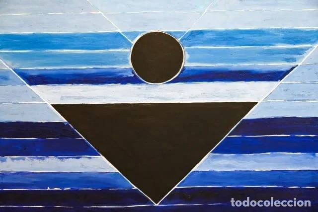 Arte: Sayed Haider Raza Acrilico sobre tela - Foto 2