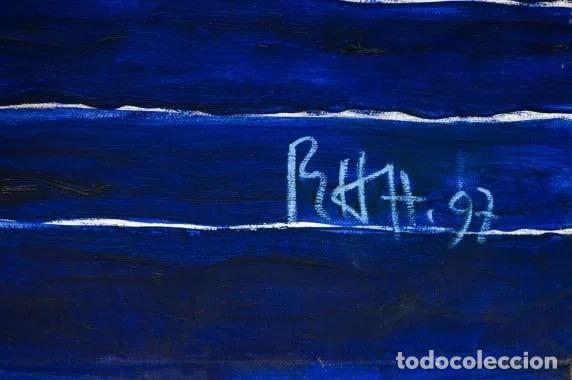 Arte: Sayed Haider Raza Acrilico sobre tela - Foto 7