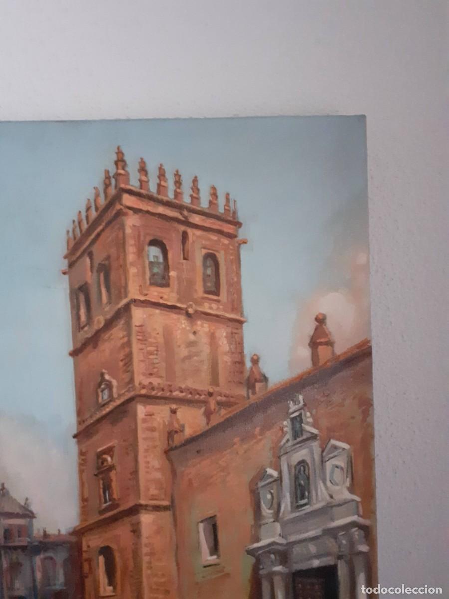 Arte: CUADRO CATEDRAL DE BADAJOZ 1980 - Foto 3