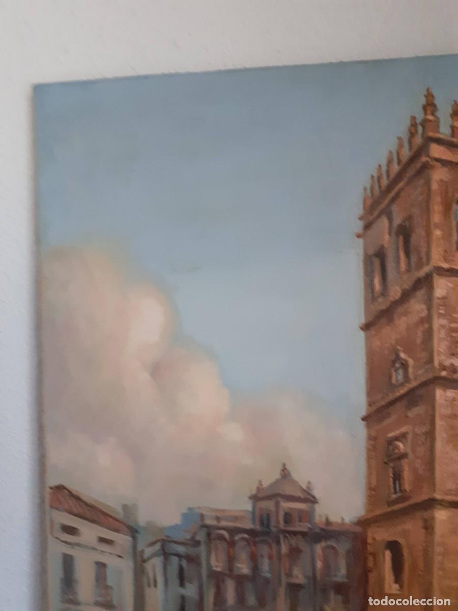 Arte: CUADRO CATEDRAL DE BADAJOZ 1980 - Foto 6
