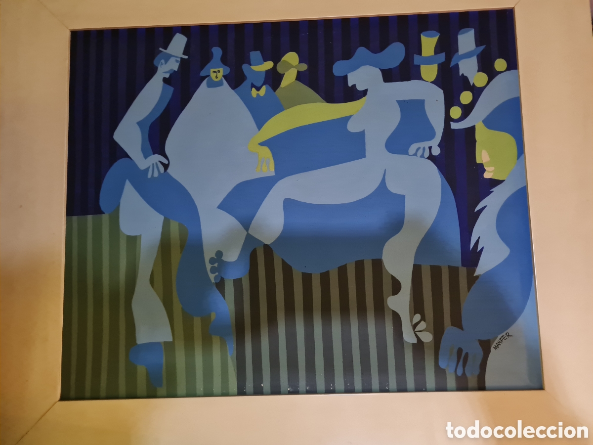 Arte: Oleo sobre lienzo MANFER - Foto 3