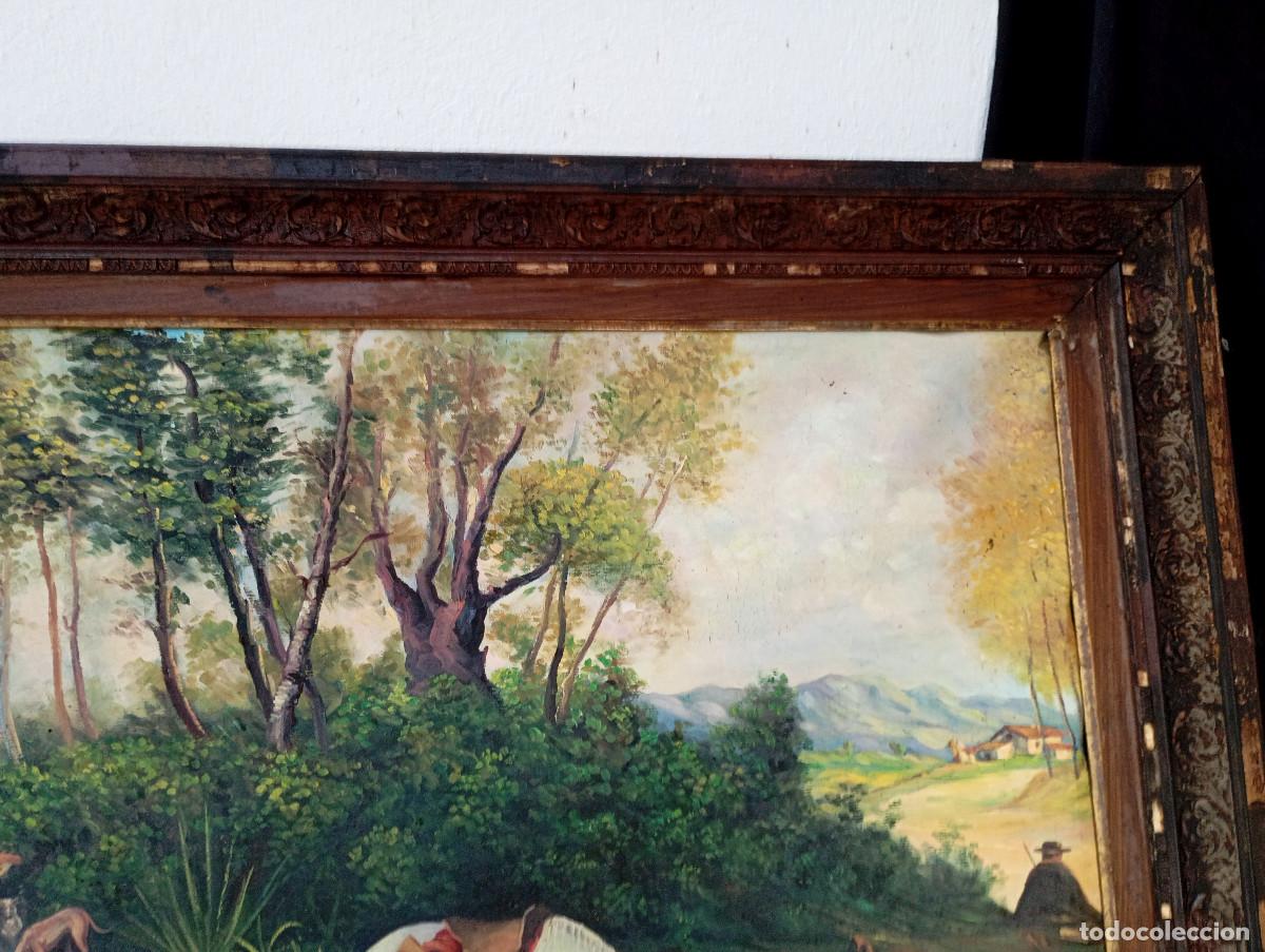 Arte: cuadro aloleo en lienza con marco - Foto 5