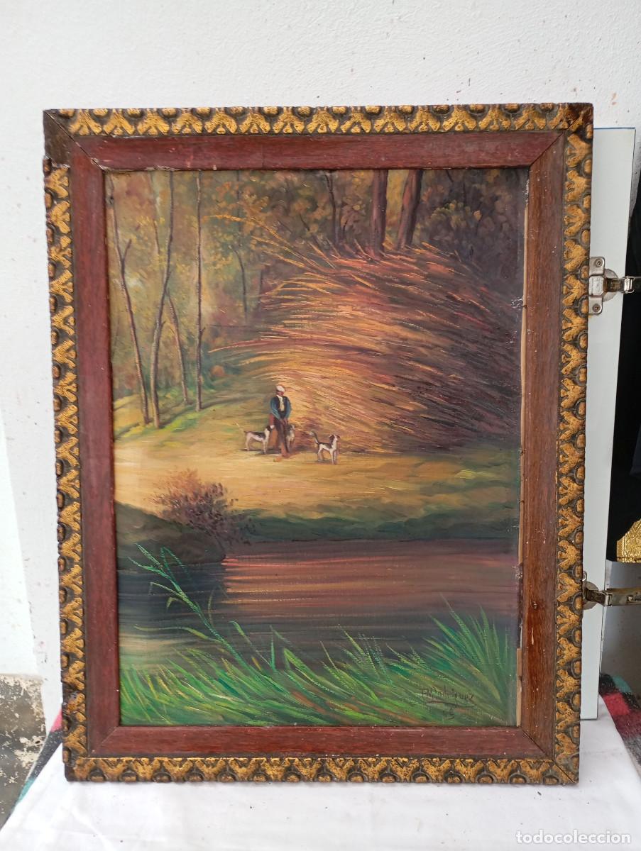 Arte: cuadro pintura al oleo - Foto 1