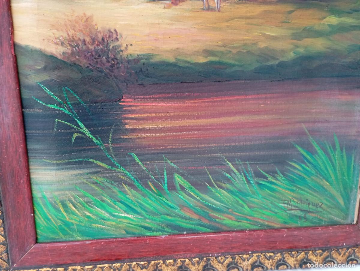 Arte: cuadro pintura al oleo - Foto 2