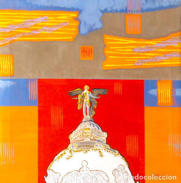 Arte: CUPULA DEL EDIFICIO METROPOLIS, MADRID - Foto 1