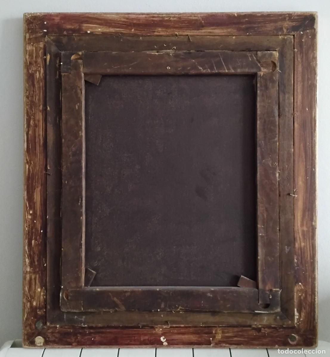 Arte: Bodeg&oacute;n con granada de R (o A) Mu&ntilde;oz en marco dorado - Foto 6