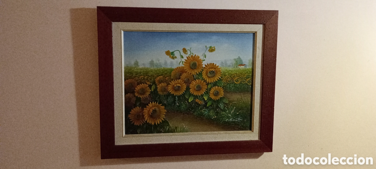 Arte: Cuadro campo de girasoles - Foto 2