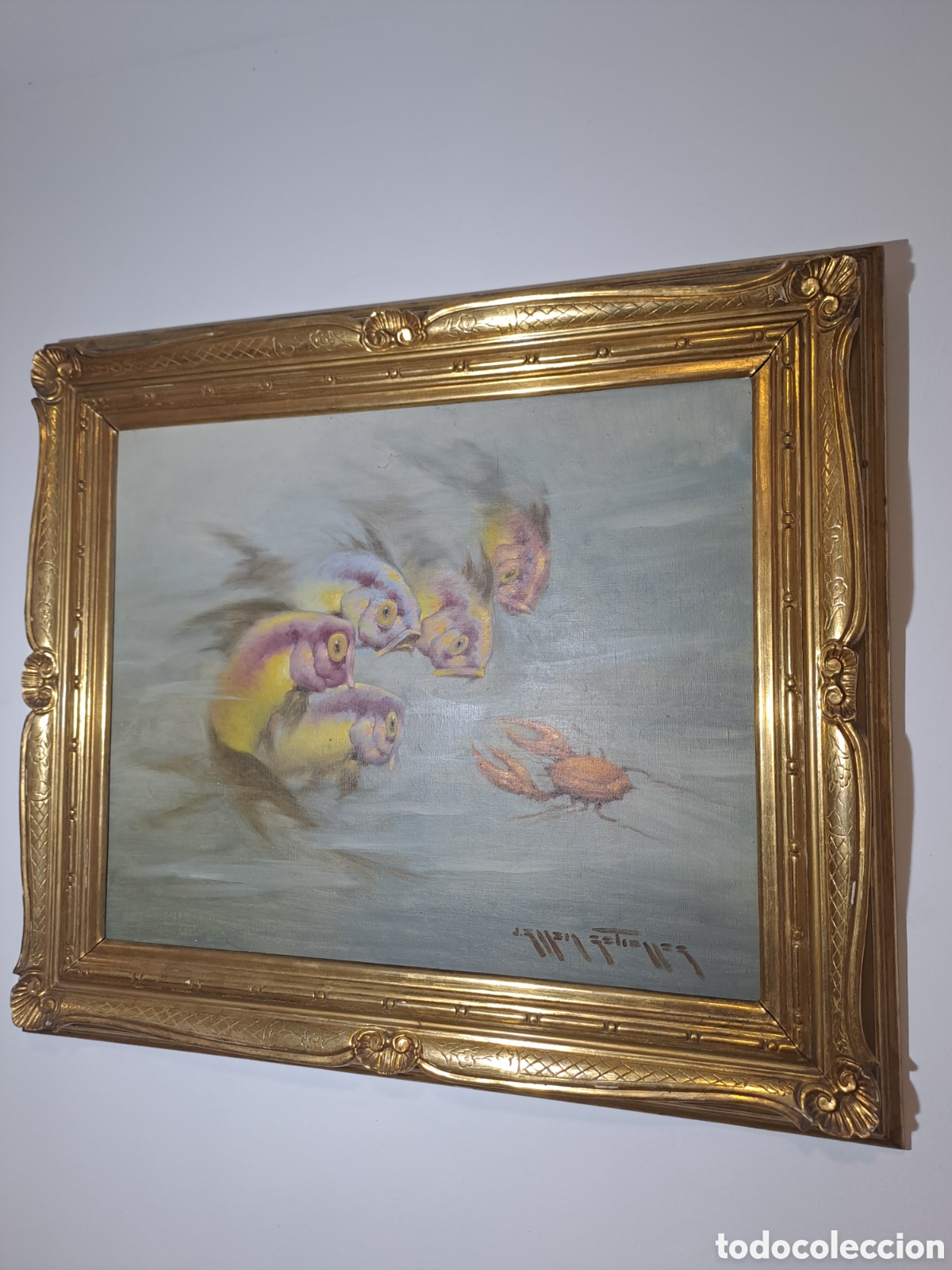 Arte: Cuadro Julio Garcia Guti&eacute;rrez -Peces - Foto 6