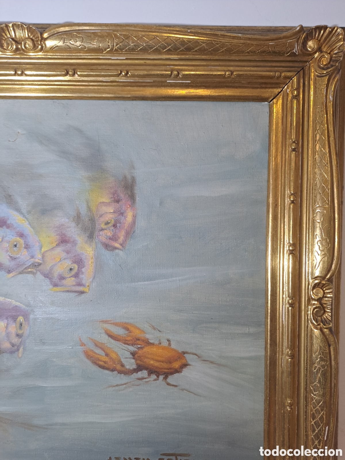 Arte: Cuadro Julio Garcia Guti&eacute;rrez -Peces - Foto 8
