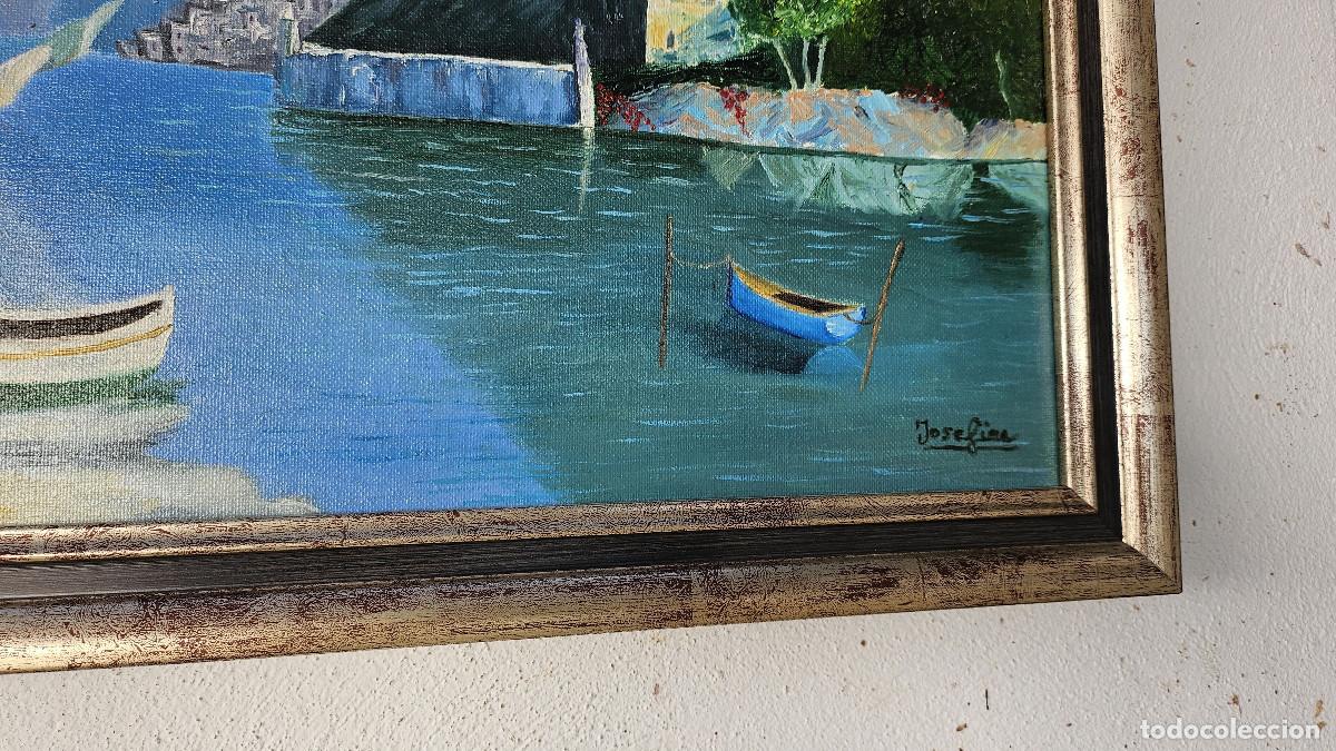 Arte: cuadro con p&igrave;ntura al oleo - Foto 4