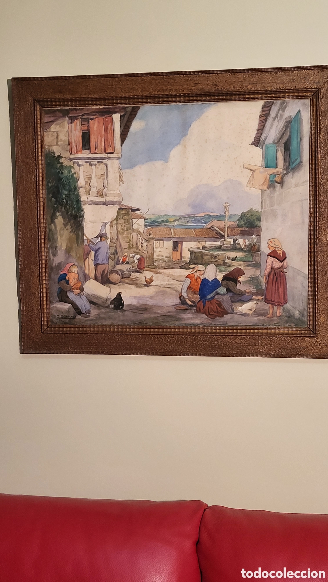 Arte: Acuarela de Carlos Sobrino - Foto 1