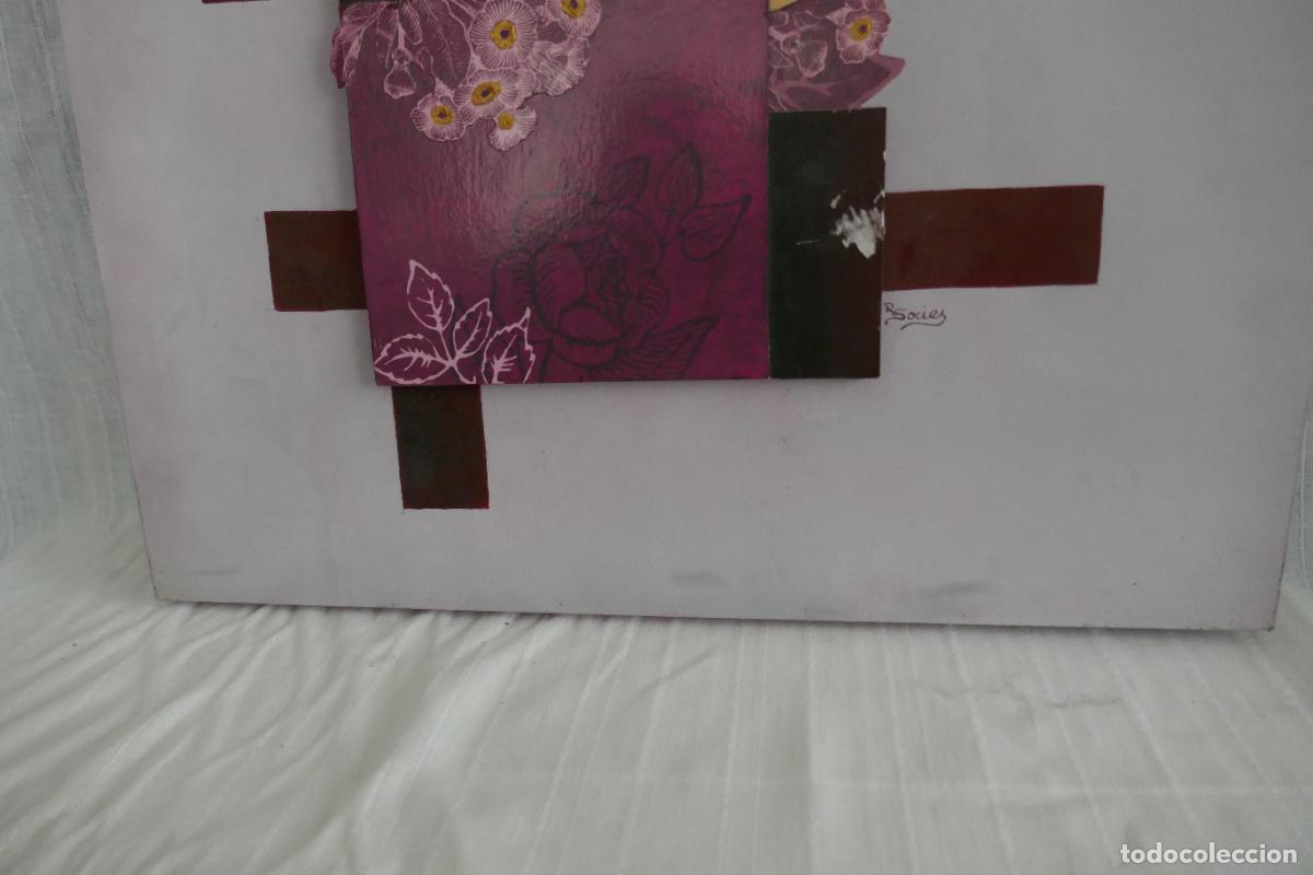 Arte: Oleo sobre tabla de una mujer. - Foto 10