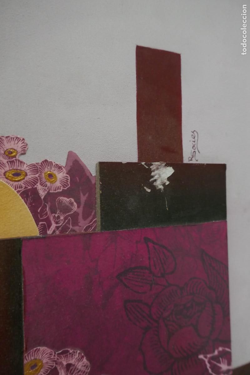 Arte: Oleo sobre tabla de una mujer. - Foto 12