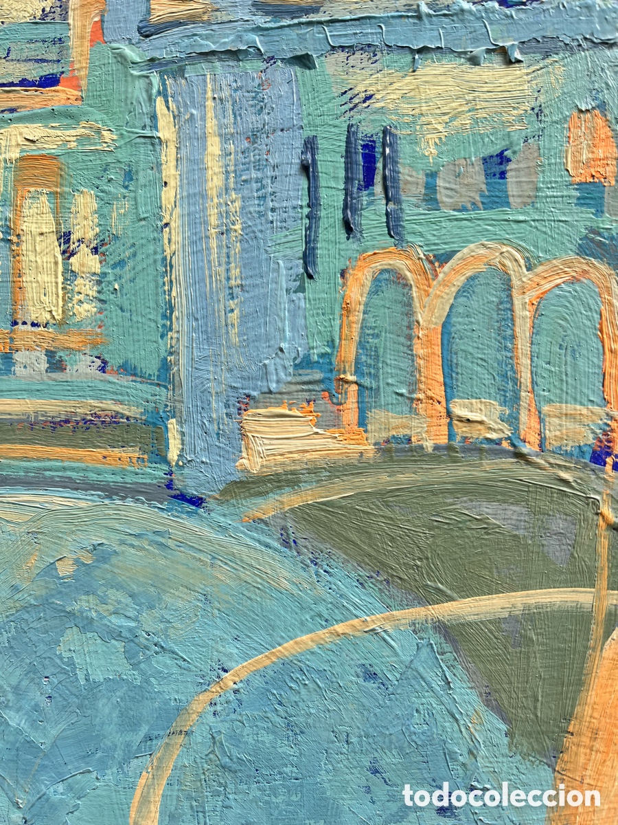 Arte: Cuadro al &oacute;leo &rdquo;Plaza de las Ventas&rdquo; - Foto 7
