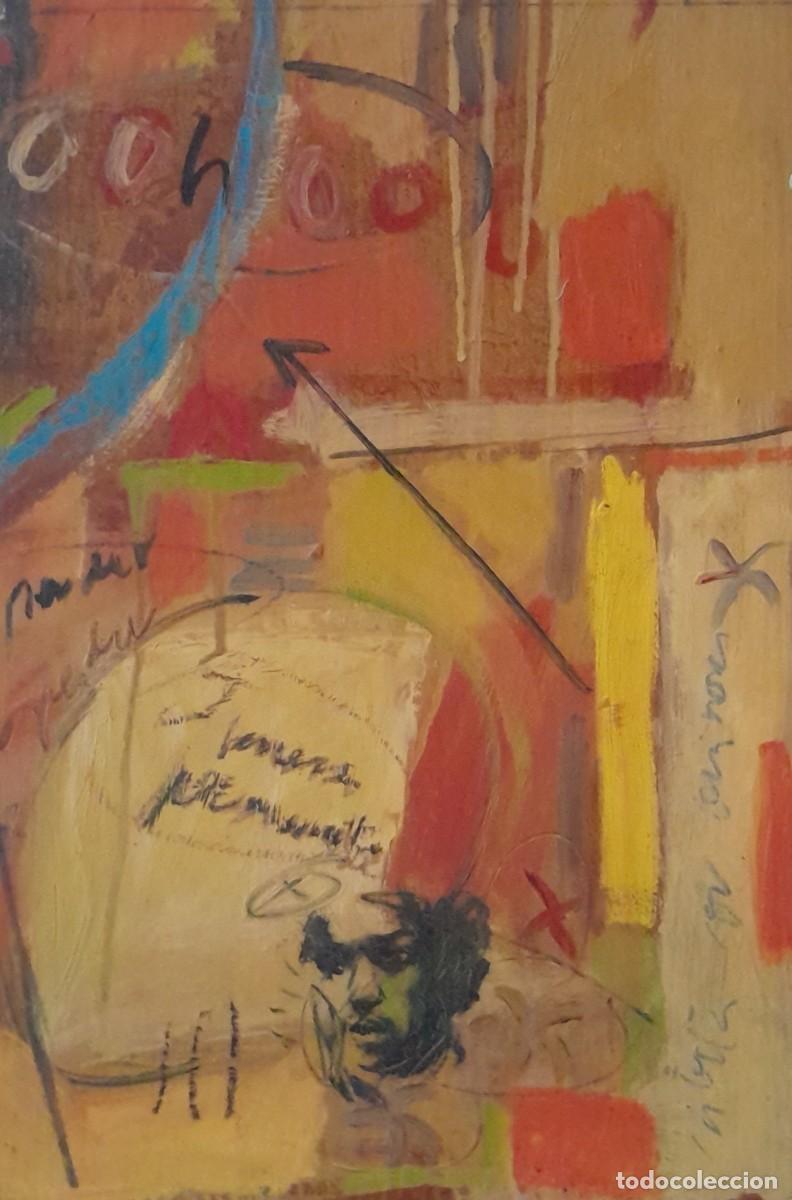 Arte: Sin t&iacute;tulo. Abstracto &oacute;leo - Foto 1