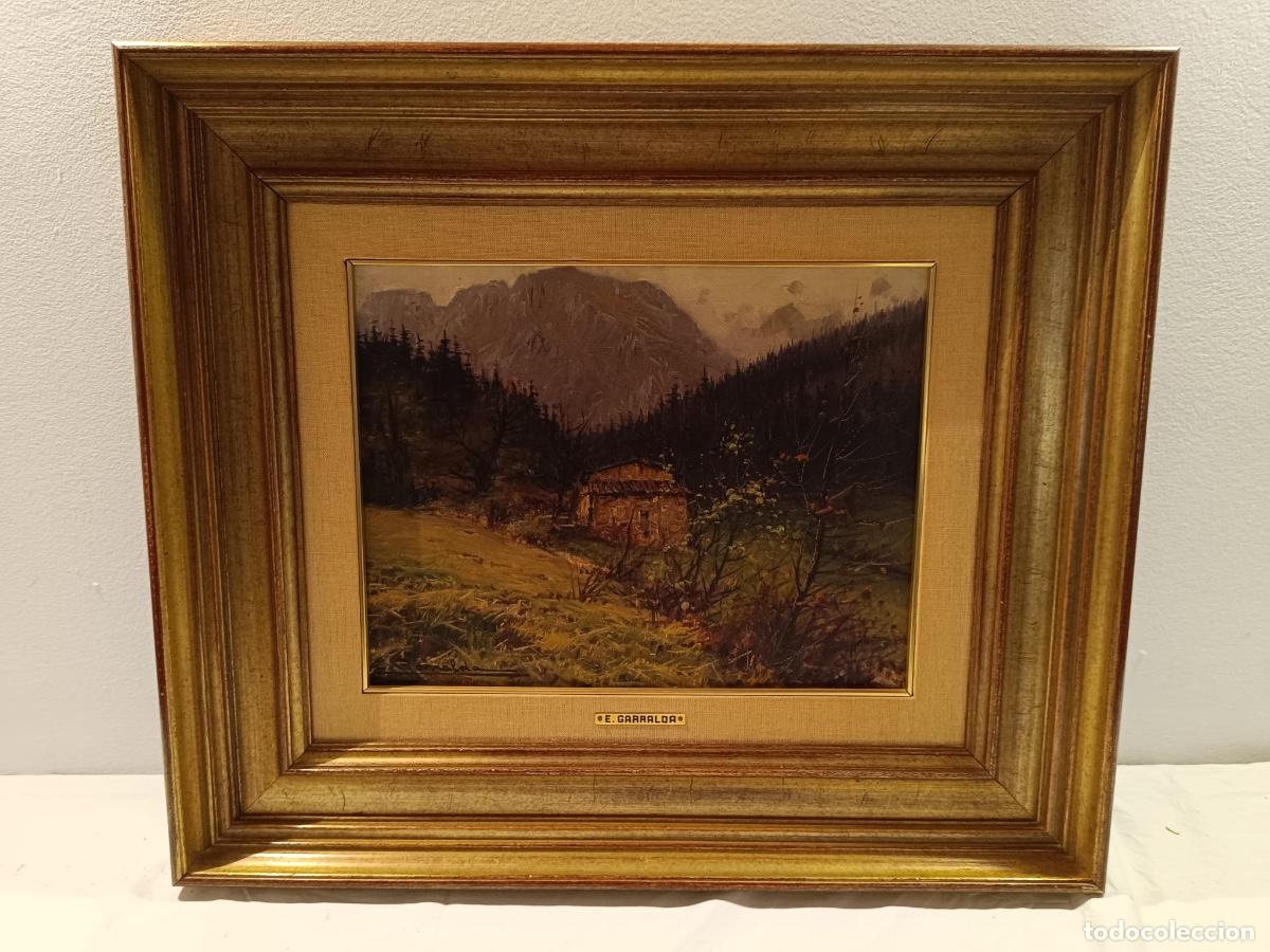 Arte: Caser&iacute;o en el valle - E. Garralda - Foto 1