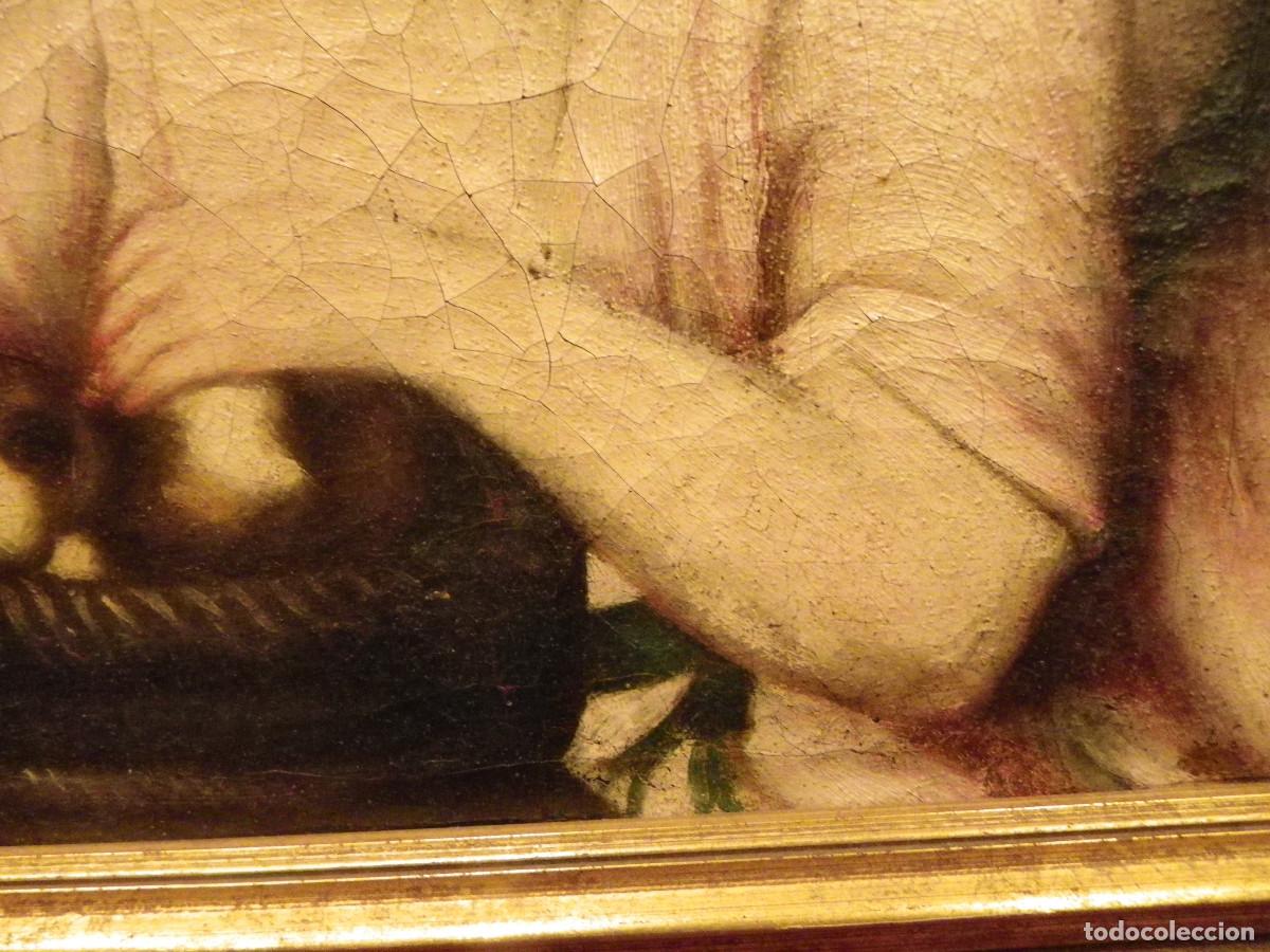 Arte: Bodeg&oacute;n S-XVIII Ni&ntilde;a con perritos - Foto 17