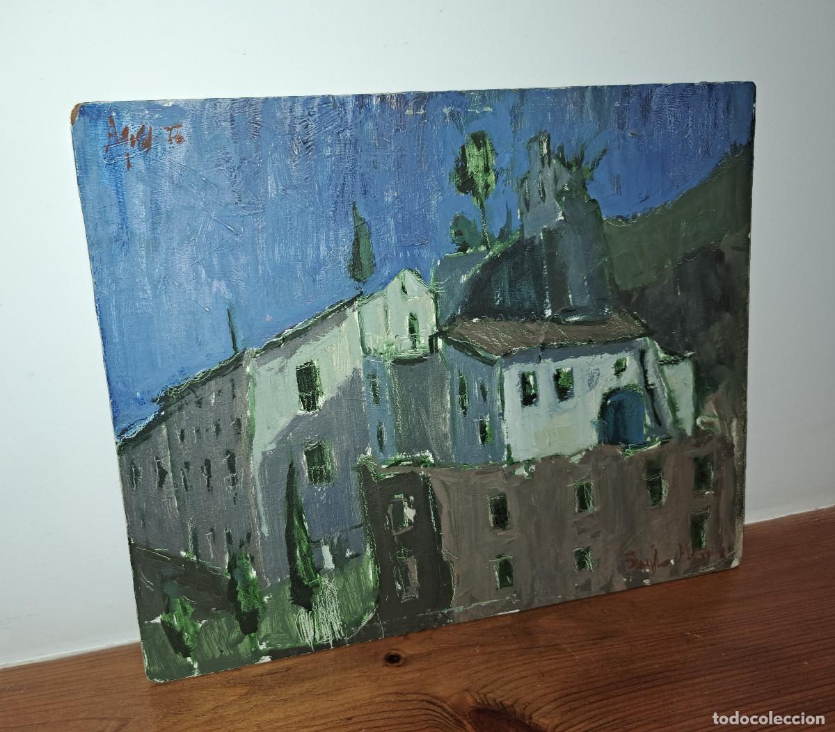 Arte: PINTURA ORIGINAL SOBRE TABLA - PROCEDENCIA ALCOY - PINTOR ALCOYANO - FIRMADA