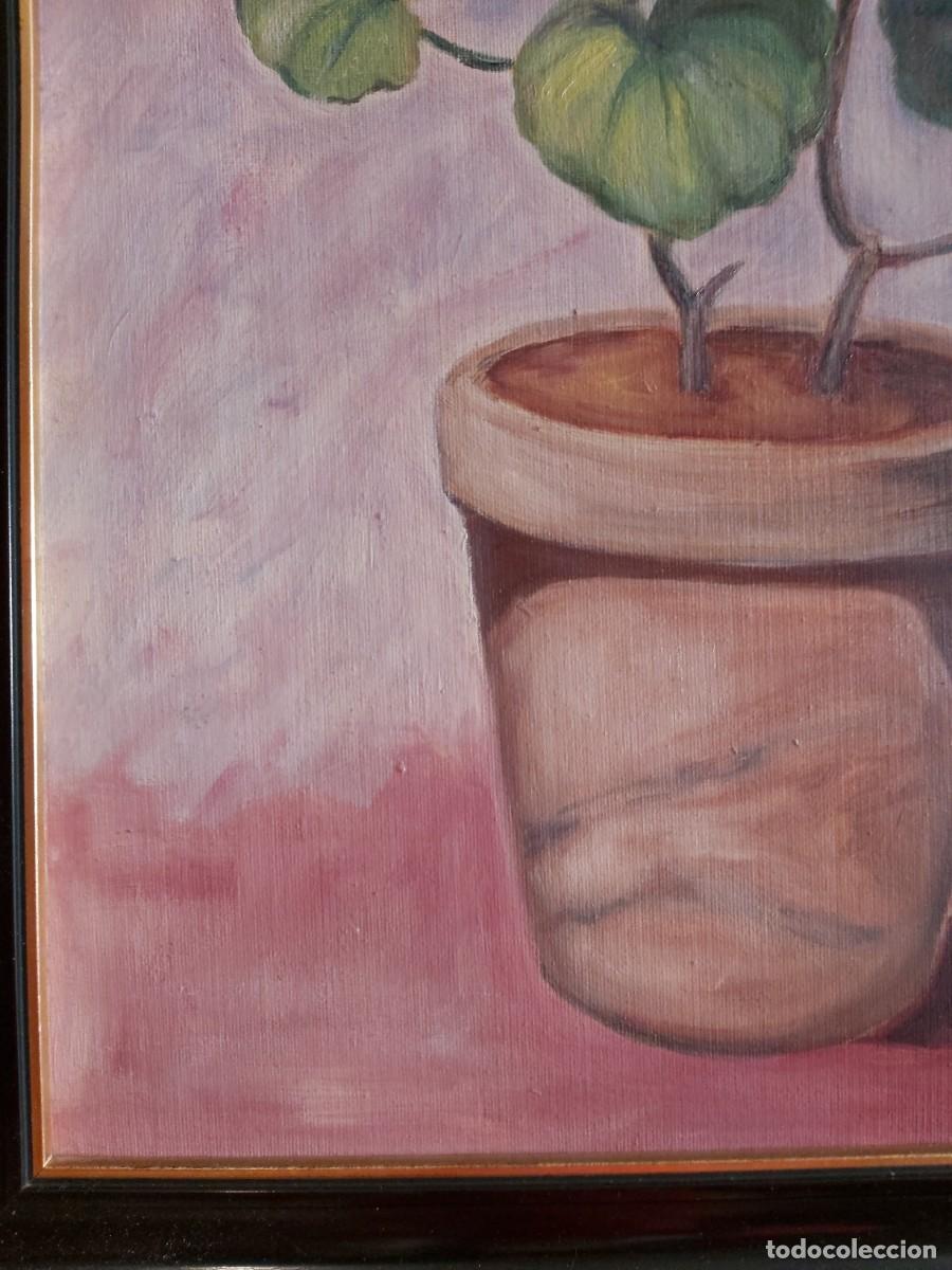 Arte: CUADRO PINTURA &Oacute;LEO GERANIO - Foto 2