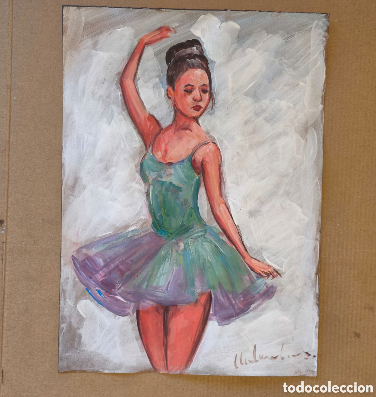 Arte: Bailarina ( expresionismo ) - Foto 1