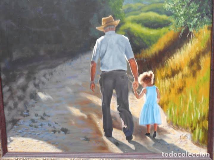 Arte: Paseando con su abuelo - Foto 1