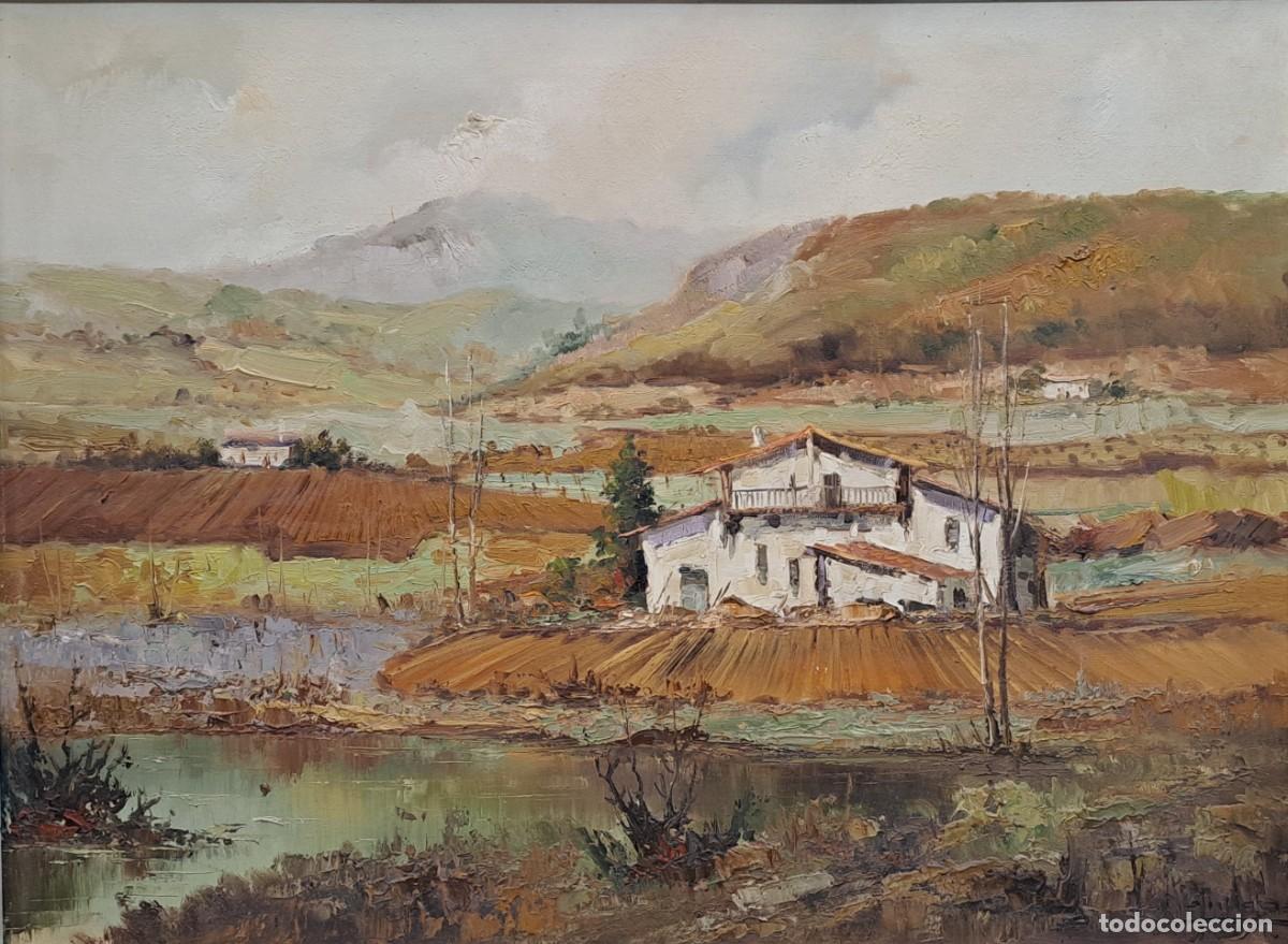 Arte: Oleo sobre lienzo de P. Aguilera - Foto 1