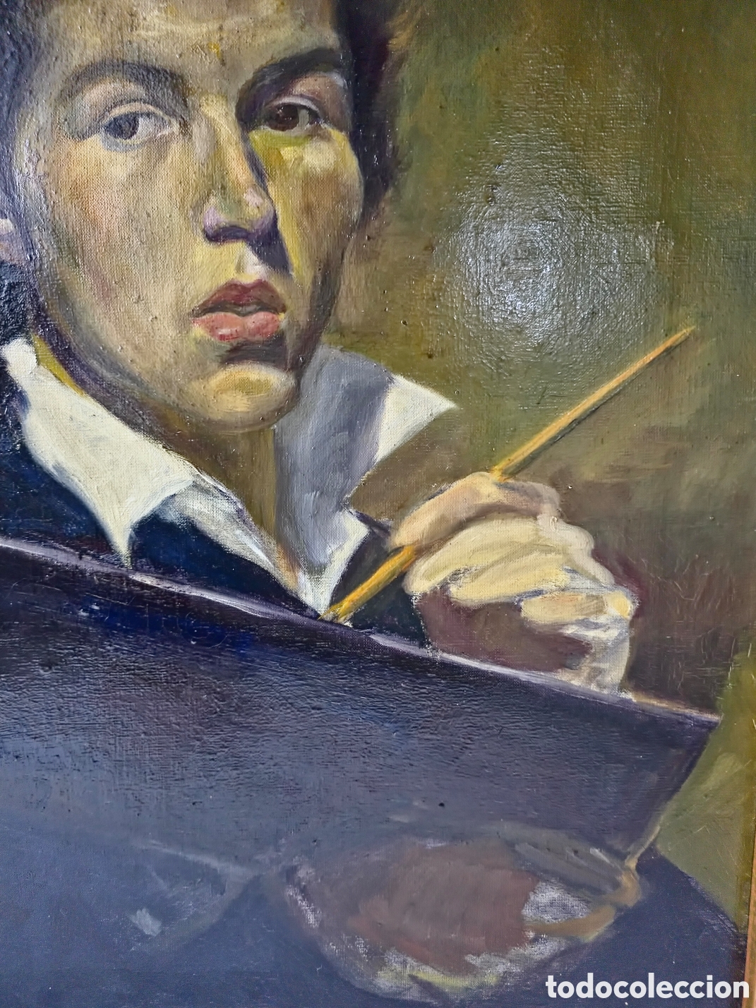 Arte: Autoretrato de Pintor An&oacute;nimo - Foto 6
