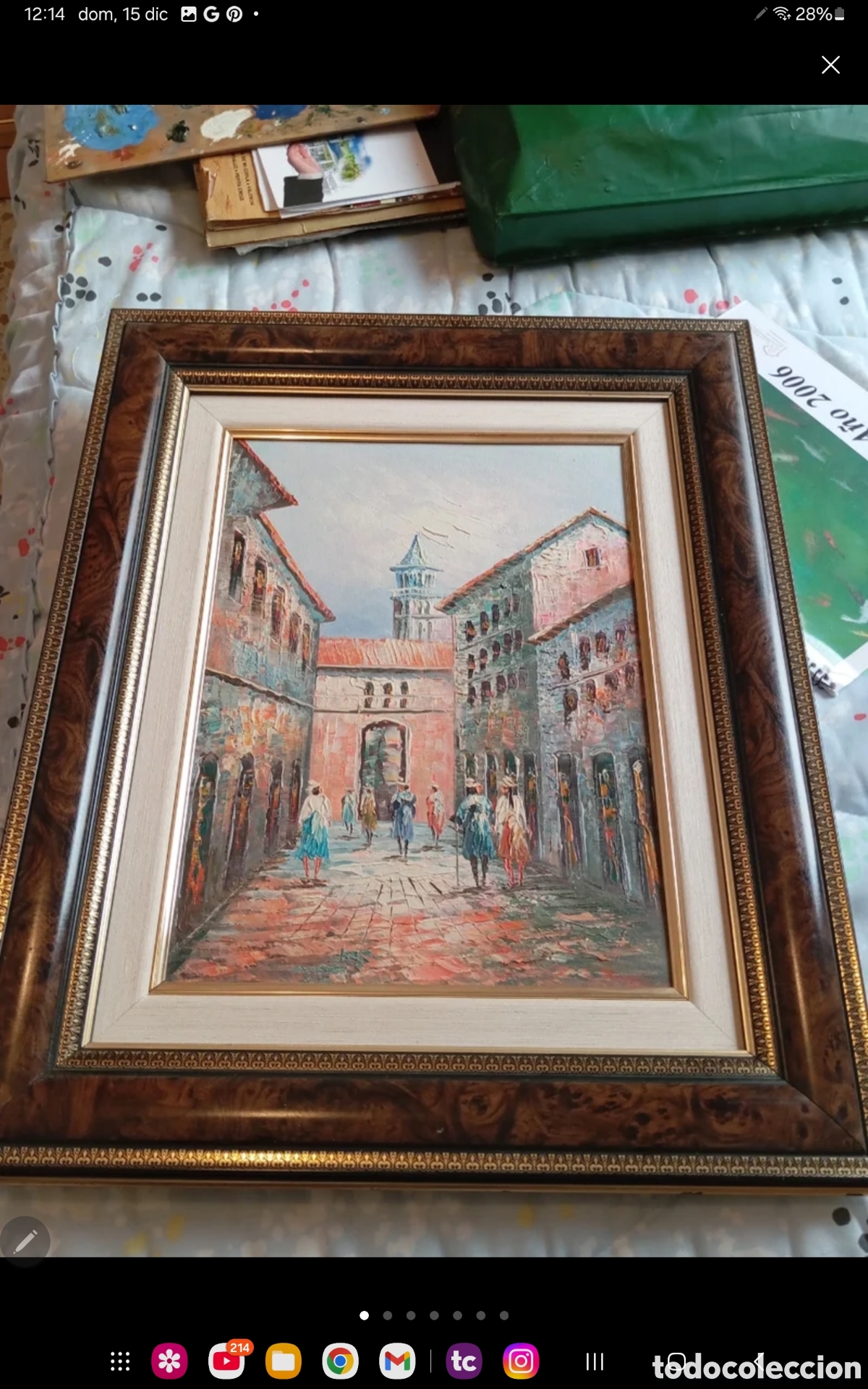 Arte: Cuadro pintado al &oacute;leo - Foto 1