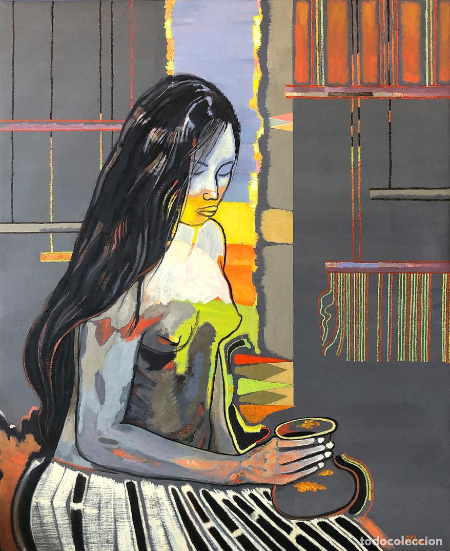 Arte: JOVEN ABORIGEN DEL AMAZONAS - Foto 1