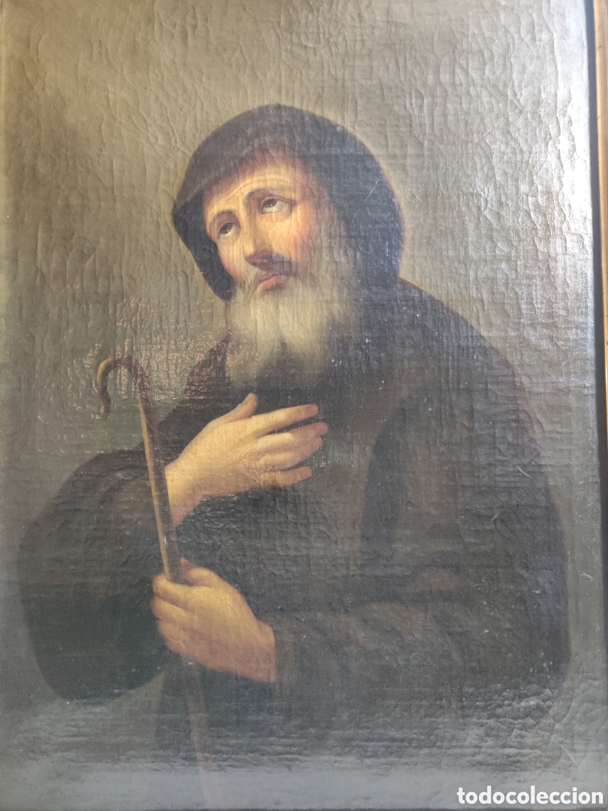 Arte: Monje &oacute;leo sobre lienzo - Foto 2