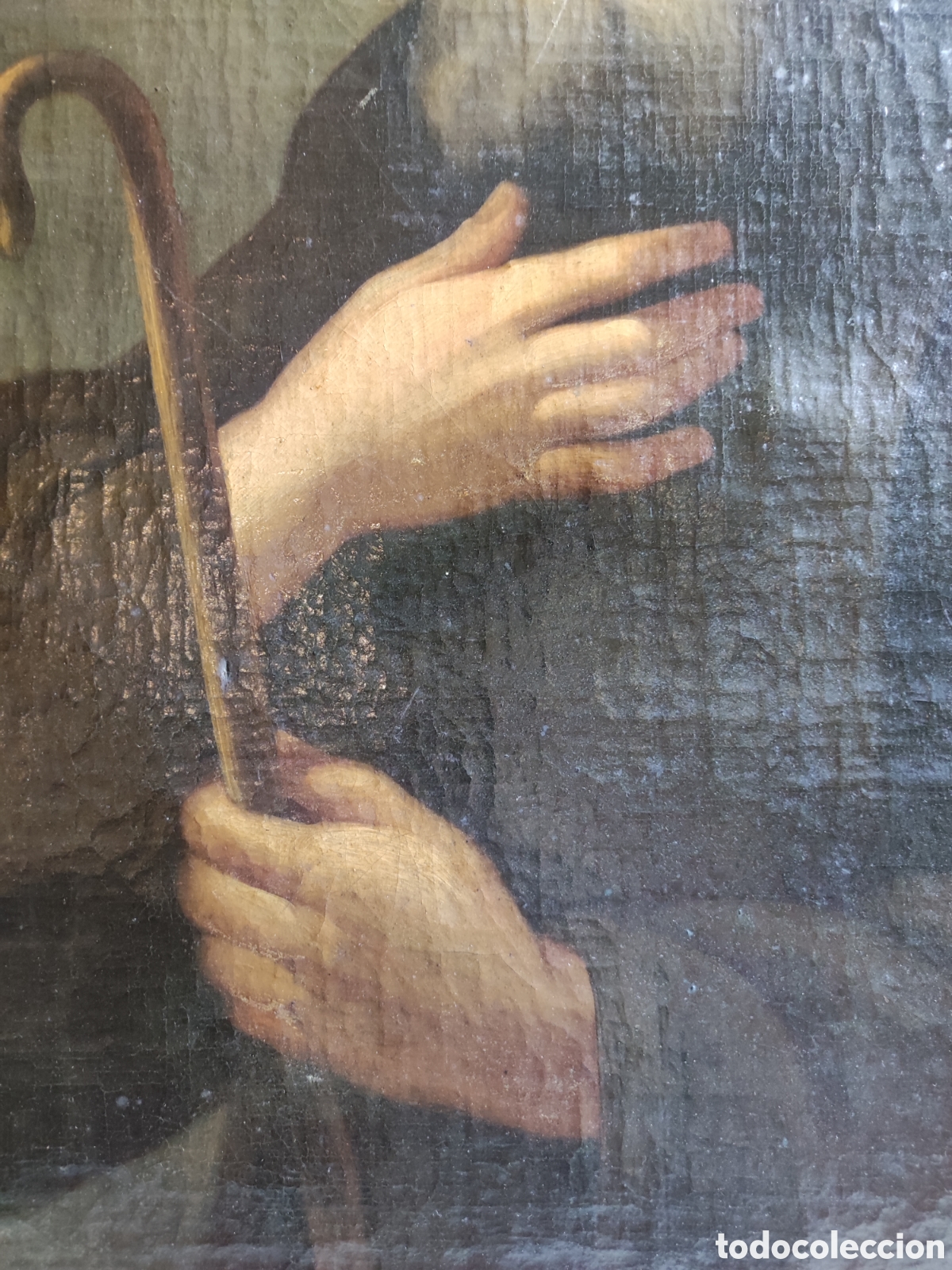 Arte: Monje &oacute;leo sobre lienzo - Foto 3