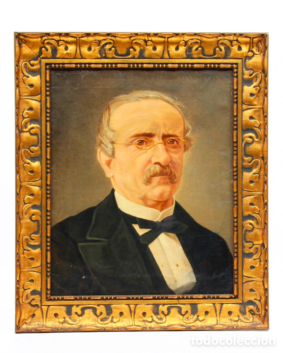 Arte: An&oacute;nimo S.XIX &rdquo;Gentleman&rdquo; - Foto 1