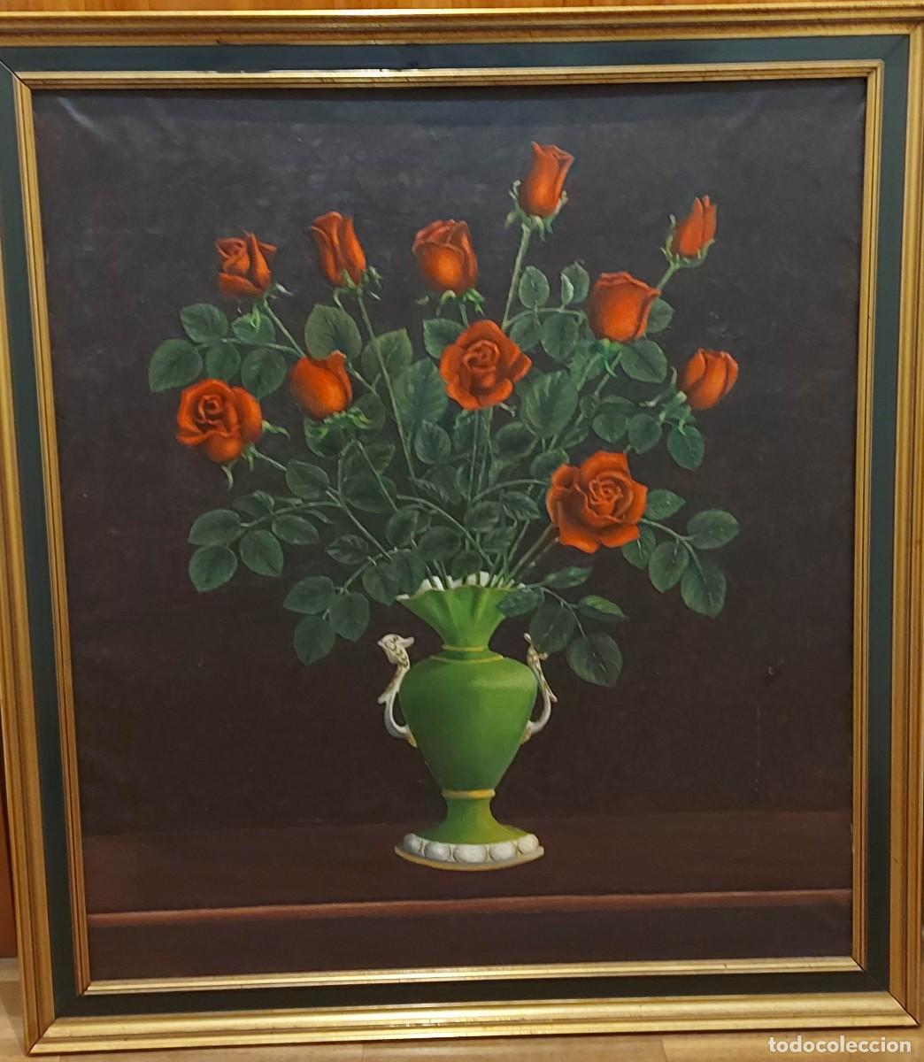 Arte: &Oacute;leo sobre lienzo 74 x 83 cm - Foto 1