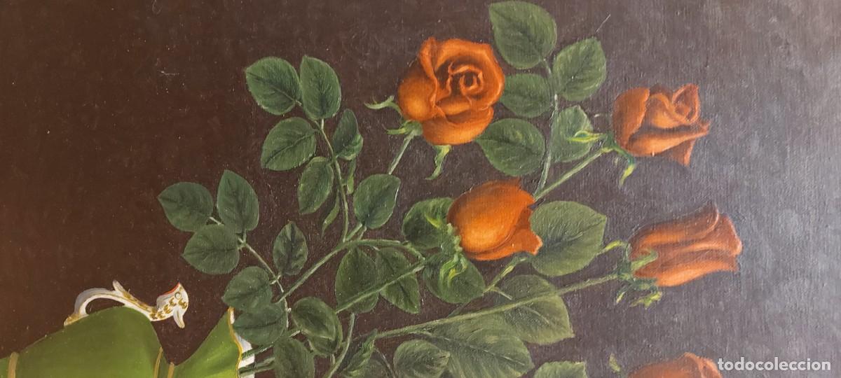 Arte: &Oacute;leo sobre lienzo 74 x 83 cm - Foto 3