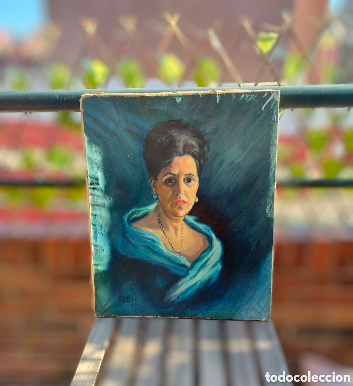 Arte: &Oacute;leo Retrato de Mujer