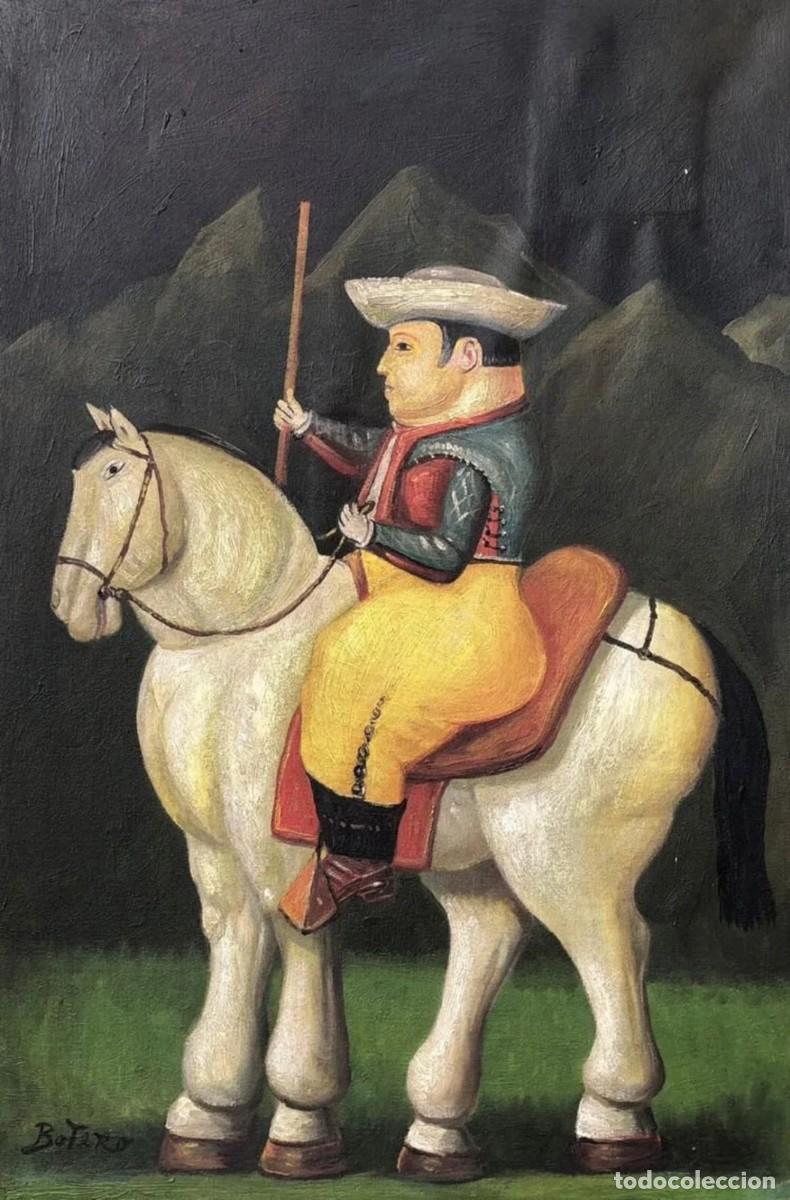 Arte: Fernando Botero oleo sobre tela - Foto 1