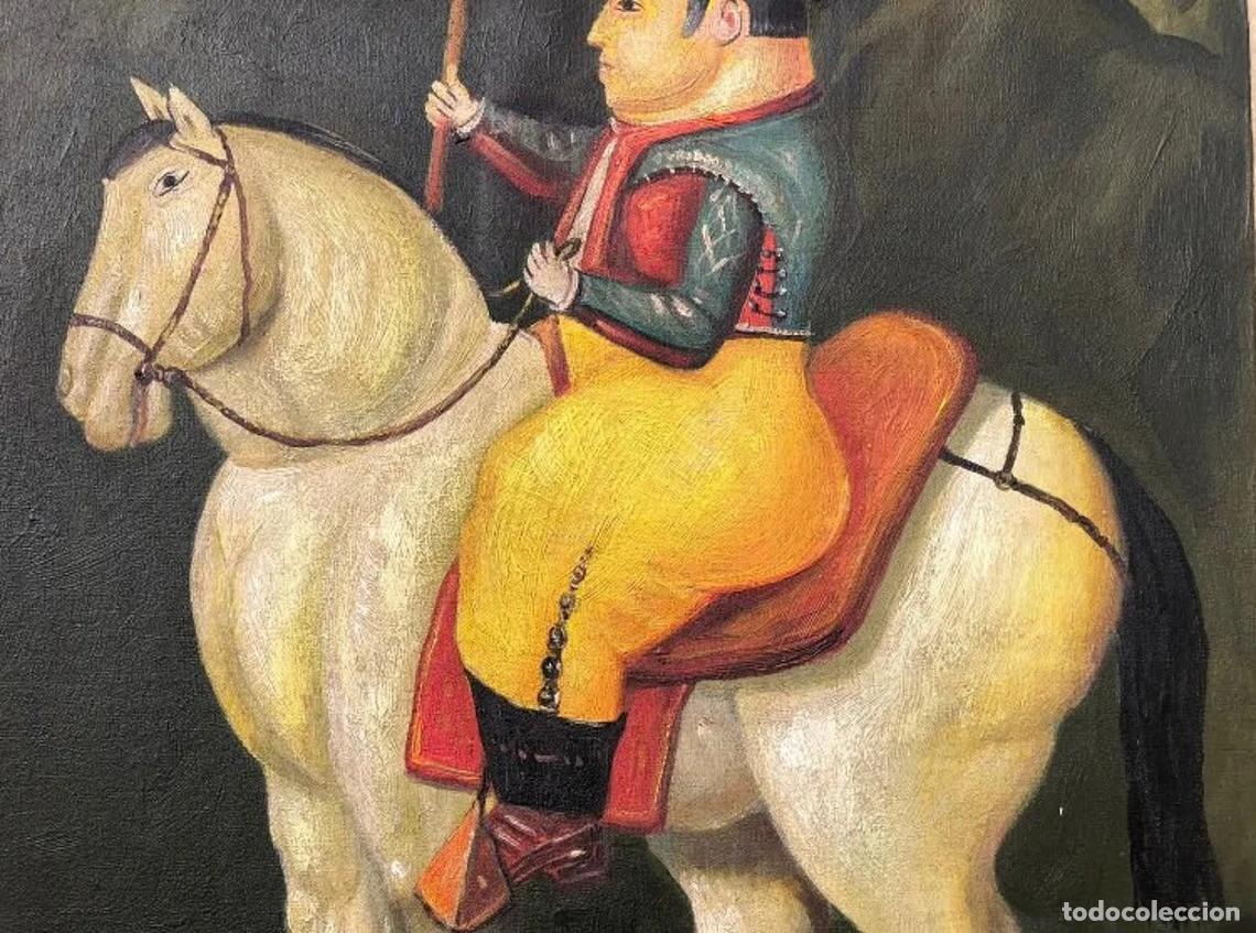 Arte: Fernando Botero oleo sobre tela - Foto 3