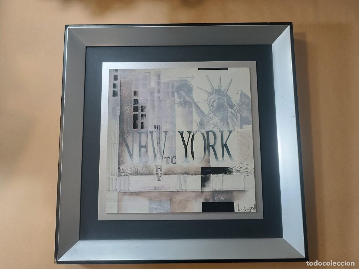 Arte: Cuadro moderno sobre nueva York. - Foto 1