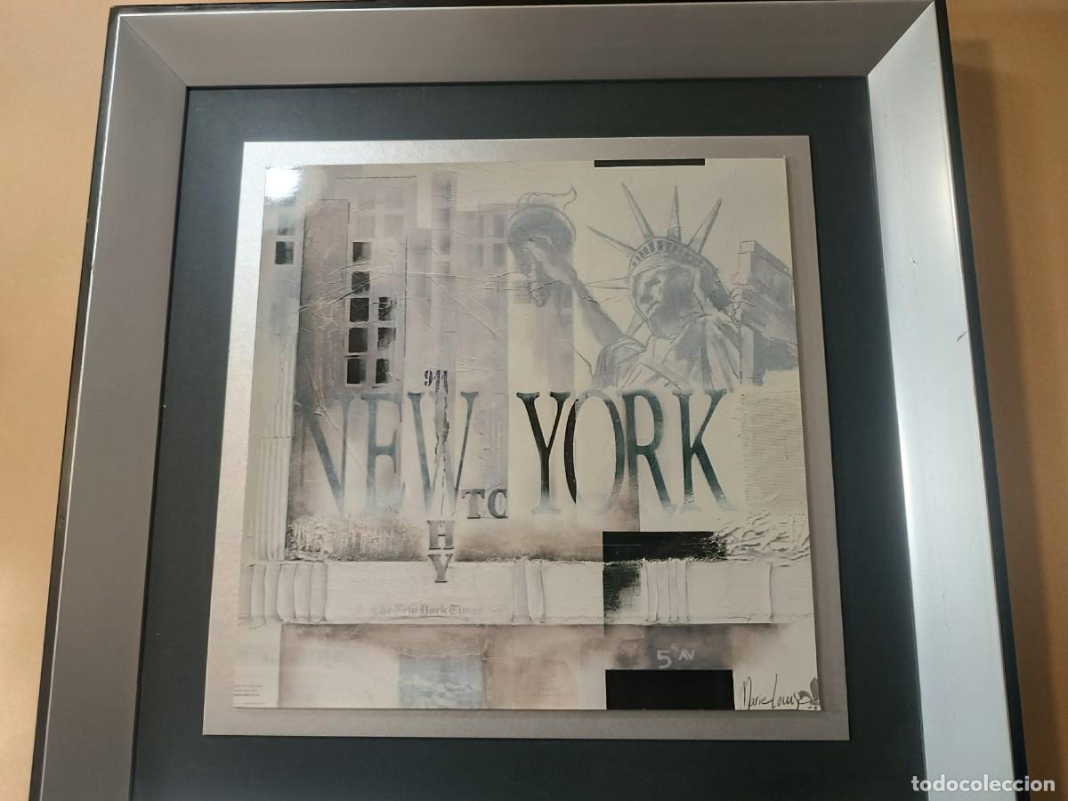 Arte: Cuadro moderno sobre nueva York. - Foto 2